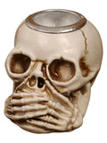 2907BA Cross-Border New Halloween Skull Resin Decorations Skull Ghost Festival Desktop Hallway Decoration Decoration Spoof Props