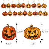 2907BA New Halloween Decoration Pumpkin Pendant Halloween Party Atmosphere Decoration Pumpkin Ornaments Hanging Ornaments Dress up Bar