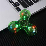 TA1510 Colorful Fingertip Top Led Student Decompression Toys