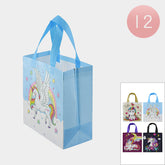 Unicorn Print Gift Bags For Shopping