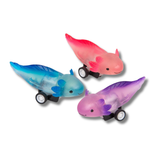 Pull Back Axolotl Kids Toy In Bulk - Assorted