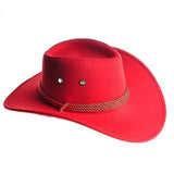 Wholesale Stylish Classic Rolled Western Cowboy Hat For Men's