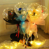 Glow In Dark Balloons with Rose In Bulk - Assorted