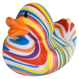 Large Rubber Printed Duckies Toy For Kids - Assorted