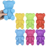 Squishy Rubber Bear Kids Toy In Bulk - Assorted