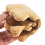 Biscuit Pencil Case Kawaii Pencil Bags Stationery Large Capacity Plush Korean Pen Case Cute Pencil Case