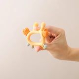 2808TA 1pc Baby Crab Teether Silicone Toys for Baby care Utensils 0 12 months Dental Care Silicone Rattle Toys Chewing Gum Baby Gifts