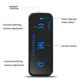 2-Way Radio 3W Transceiver Earpiece USB Powered