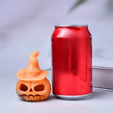0709BA 1pc Halloween Pumpkin Crystal Statue - Natural Crystal carving - Ideal for Halloween desk decorations and gifts - Cupid Crystal