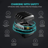 High Power Multi Port Resistant USB Anti-Drop Charger