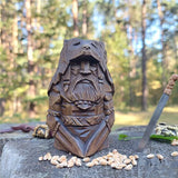 Odin Thor Tyr Ulfhednar Norse Pagan Resin Viking Statue Gift Nordic Pagan Resin Ornaments Art Home Outdoor Garden Decoration