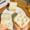 Cheese Cube Squishy Stress Ball – Shapeable Fidget Toy