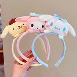 Sanrio Kuromi Melody Plush Doll Face Hair Accessories