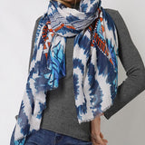 Ethnic Printed Scarf - Vibrant and Stylish Accessories for a Boho-Chic Look