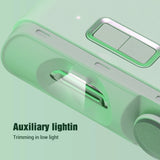 2 in 1 Electric Nail Clipper Automatic Polishing Nail Trimmer