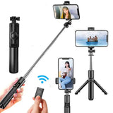 360Β° Rotation Selfie Stick Tripod with Wireless Remote for iPhone & Android Phone