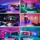 USB LED Strip Lights APP Control Color Changing