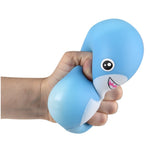 3.75β Squish and Stretch Shark Toys - Set of 12 Fun, Stretchable Sharks