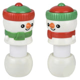 Snowman Fidget Pop Tube For Kids In Bulk