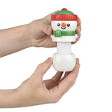 Snowman Fidget Pop Tube For Kids In Bulk