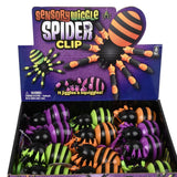 Wiggle Sensory Spider Backpack Clip In Bulk - Assorted