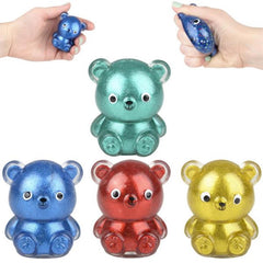 Squish Sticky Bear kids Toys In Bulk- Assorted