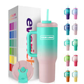 Double Wall Stainless Steel Tumbler with Handle