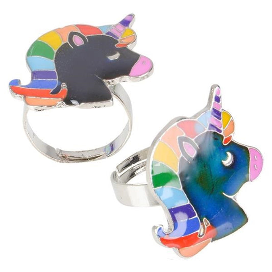 Unicorn Mood Ring kids Toys In Bulk- Assorted