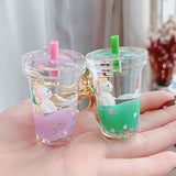 Liquid Floating Bottle Keyring -(Sold By Dozen =$39.99)