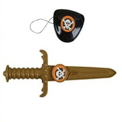Pirate Dagger with Eye Patch For Kids In Bulk