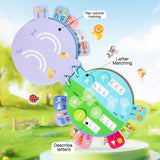 Learning Alphabet Montessori Activity Busy Book Kids Toy