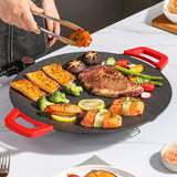 Non-Stick Household Smokeless Korean Style Multi-Functional Grilled And Hot Pot