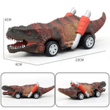 Dinosaur  Vehicle Rubber Toy