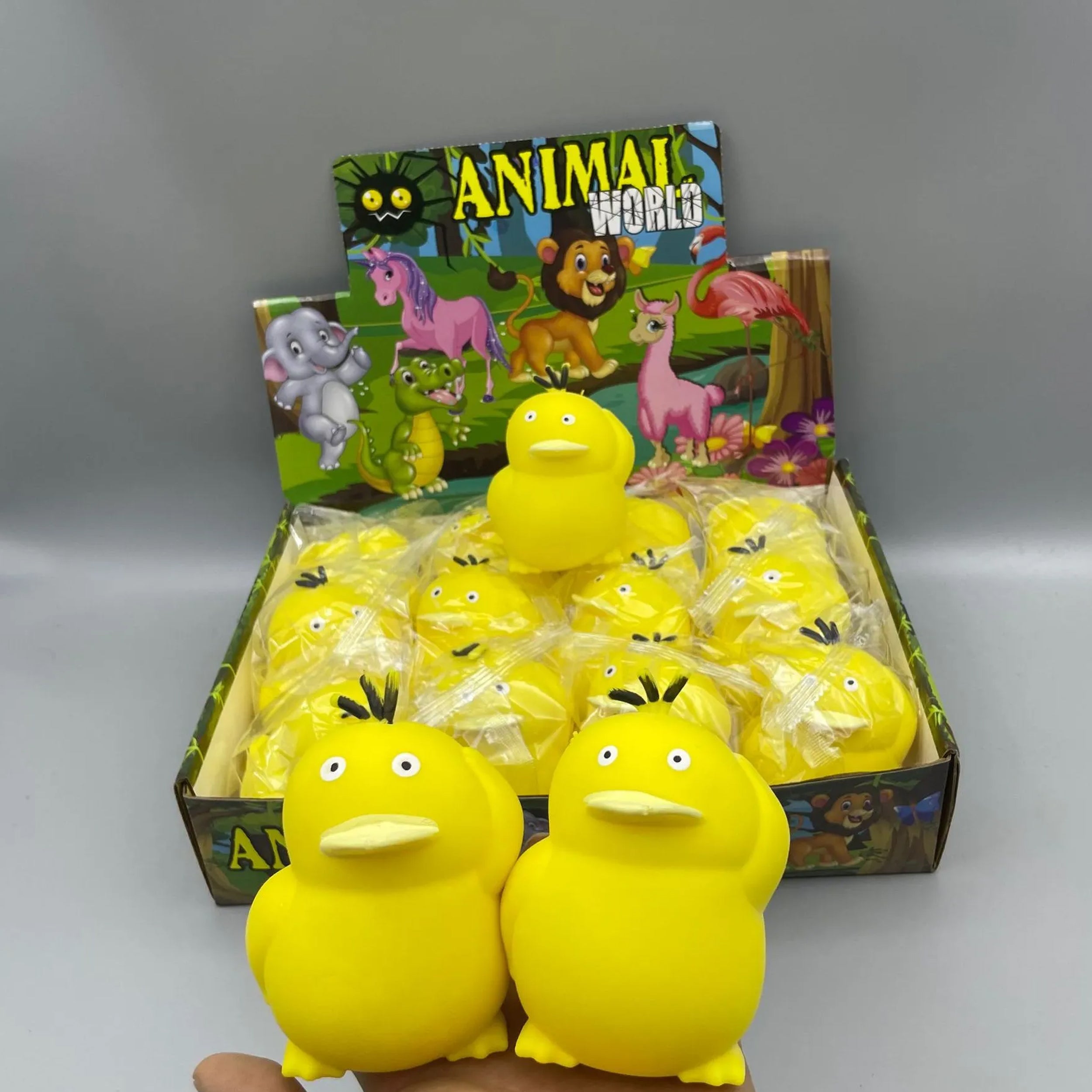 Yellow Duck: Articulated Fidget Toy Or Keyring
