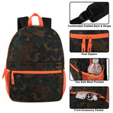 17 Inch Printed Backpacks - Boys ( 1 Case=24Pcs)