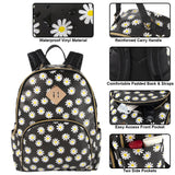 Printed Vinyl Backpack For Girls Bulk