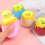 Bee Animal Squishy Cup - Fun and Relaxing Stress Relief Toy for Children and Adults