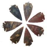 Large Arrowhead Pendant Necklace with Stainless Steel Chain