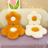 Soft Plush Cushion Sunflower Pillow