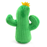 Cute Corn & Cactus Durable Interactive Plush Pet Dog Chew Toys