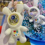 Astronaut Bunny Keychain
