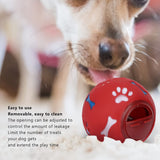 Food Dispenser Rubber Ball Toy