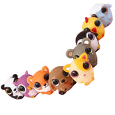 Novelty Cute PVC Squeeze Light Up Big Eye-Popping Fidget Toy - Fun Way to Relieve Stress and Anxiety