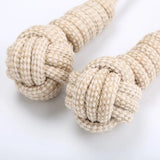 Keep Your Dog's Teeth Healthy and Strong with Our Durable Braided Sisal Cotton Rope Ball Dog Chew Toy