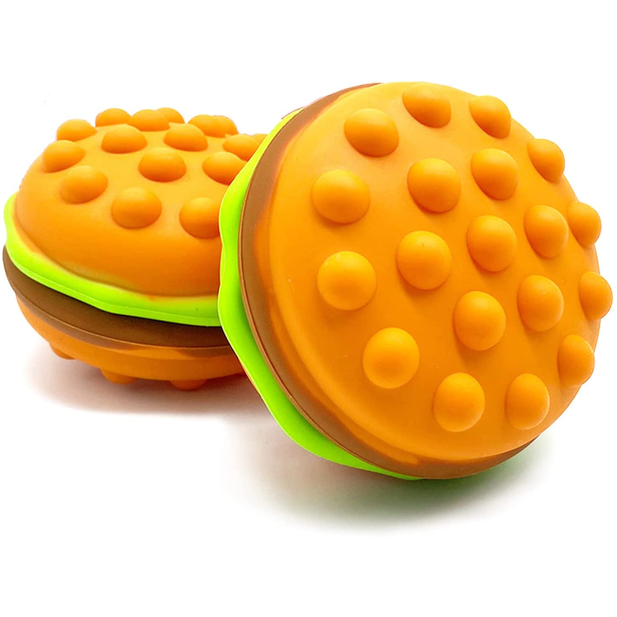 Stress Relieving Hamburger Pop It Toy - Pieces