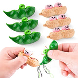 Beans Squeeze Pop it Keychain