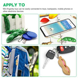 Beans Squeeze Pop it Keychain