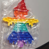 Rainbow Scarecrow pop it fidget toys packing images