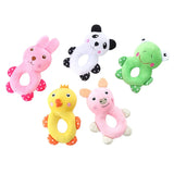 Interactive Animal Shape Plush Squeaky Dog Chew Toy for Engaging Playtime