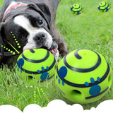 Eco Bouncy Ball Fetch Indoor Outdoor Green Interactive Latex PVC Natural Rubber Toy